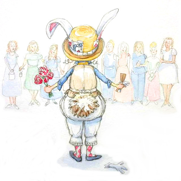 Illustration - Rabbit Fancy Dress